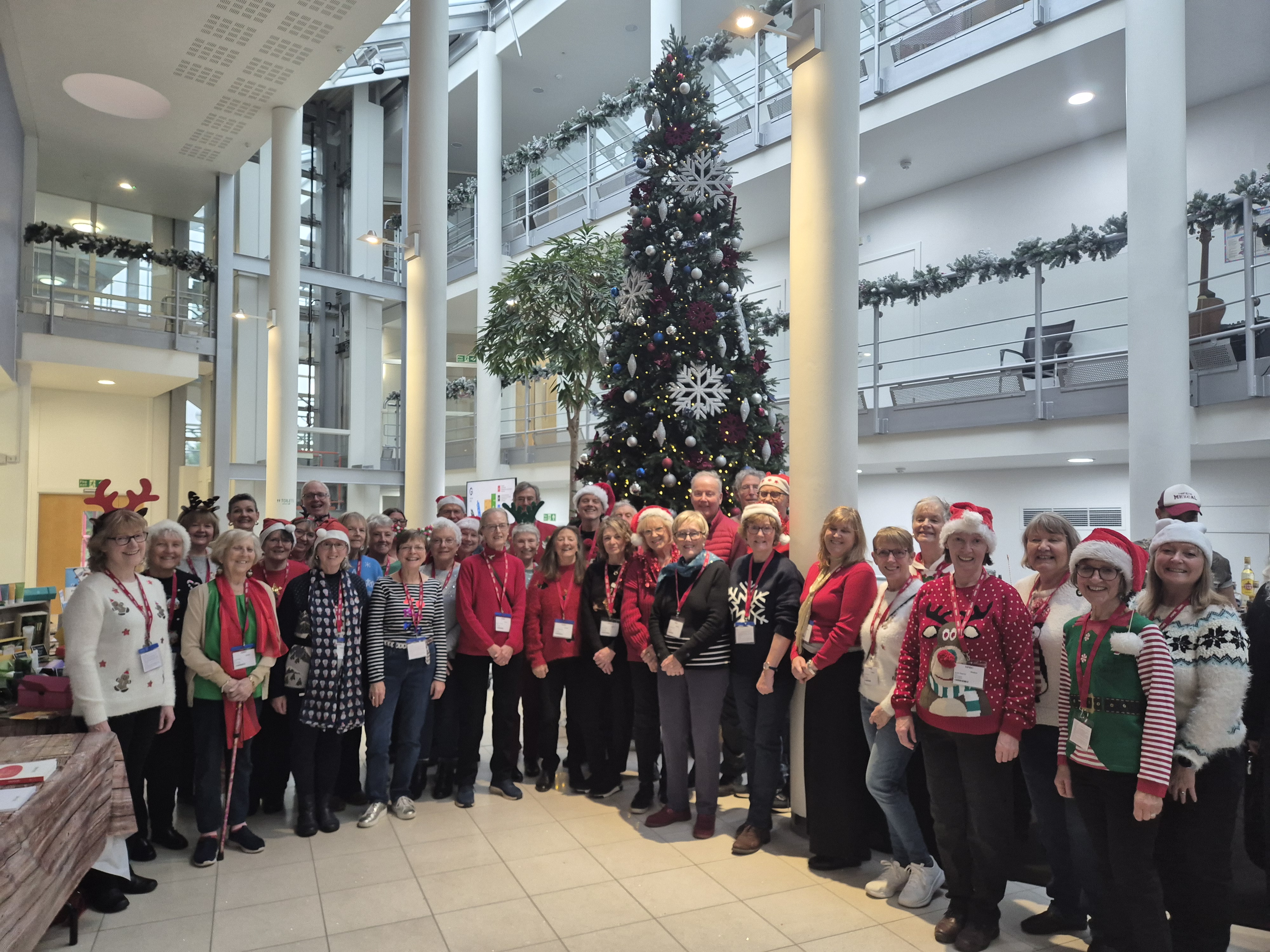 Carol Singing at the National House Building Council offices