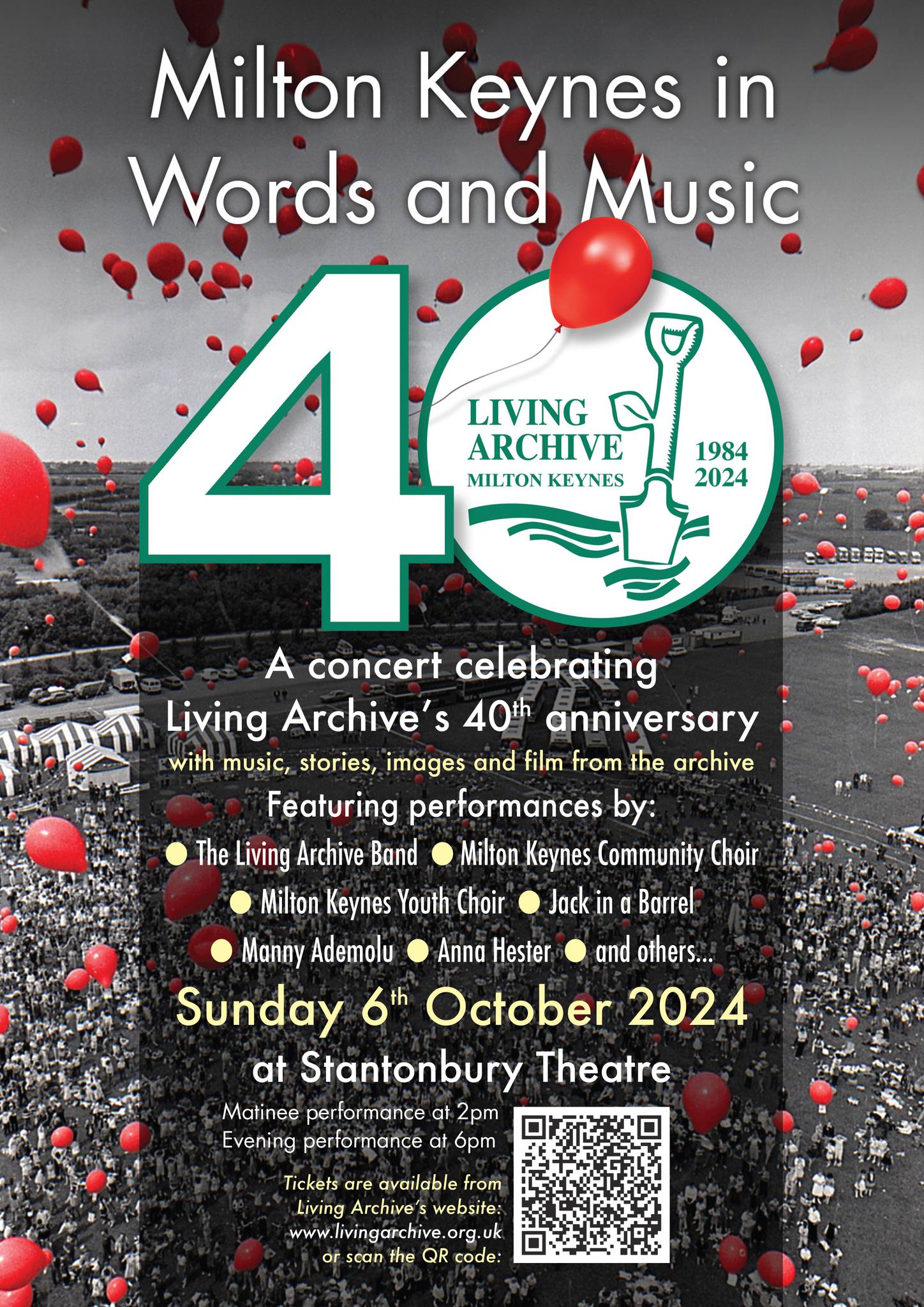 Concert with the Living Archive Band (6pm evening)